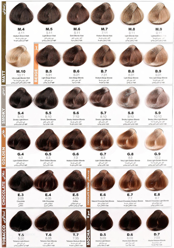 7 TIME HAIR COLOR SMOKY DARK blonde