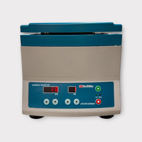 سانتریفیوژ آزمایشگاهی MT ELECTRONIC ۴۰۰۰ دور — مدل ۸ شاخه