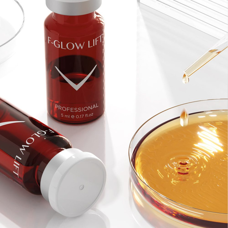 عکس آمپول لیفتینگ و ضد چروک فیوژن اصل F-GLOW LIFT