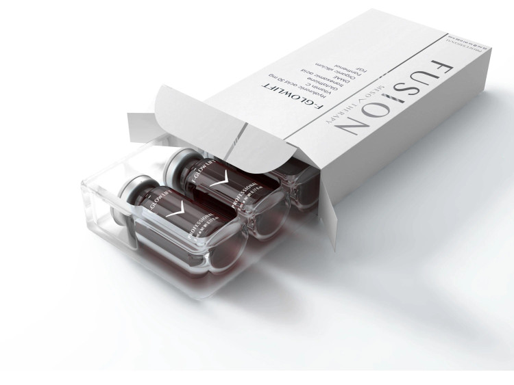 تصویربسته بندی کوکتل مزوتراپی افگلو لیفت فیوژن برای جوانسازی پوست