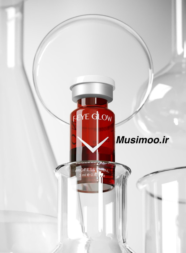 نمای نزدیک از کوکتل جوانساز ناحیه چشم ساخت اسپانیا اورجینال