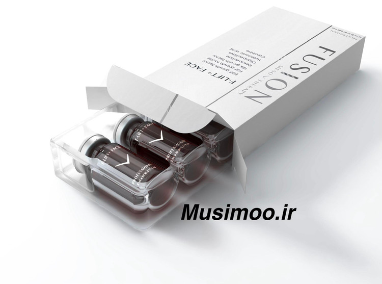 نمای نزدیک از کوکتل ضد چروک و روشنکننده F-XFC+ FACE ساخت اسپانیا اورجینال